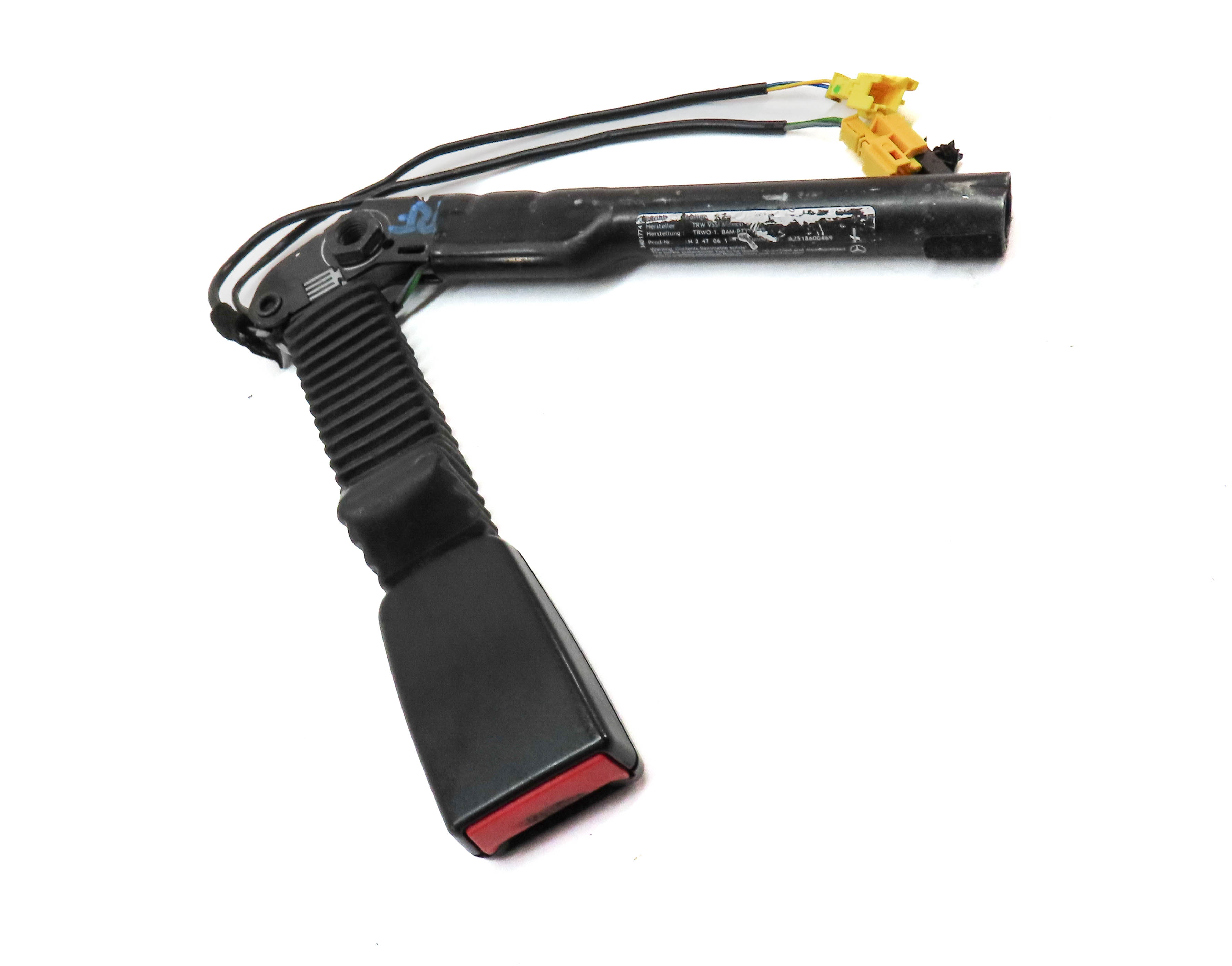 06-08 MERCEDES GL320 GL450 GL550 ML320 ML350 R350 PASSENGER SEATBELT RECEIVER — exact item pictured